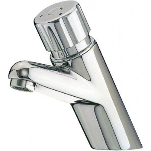 Mitigeur temporisé - système anti-blocage - Presto 4000 S - 6l/min - bouton chromé PRESTO