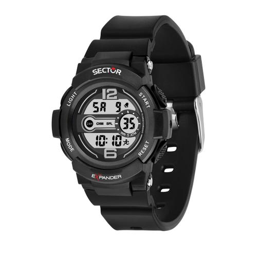 Montre Homme Sector Expander En Plastique Noir