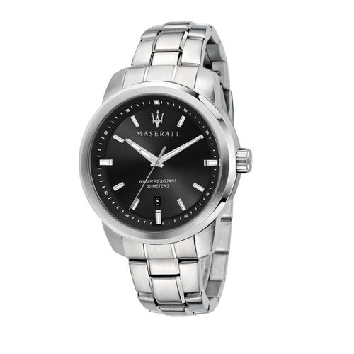 Montre Homme Maserati Successo En Métal Gris