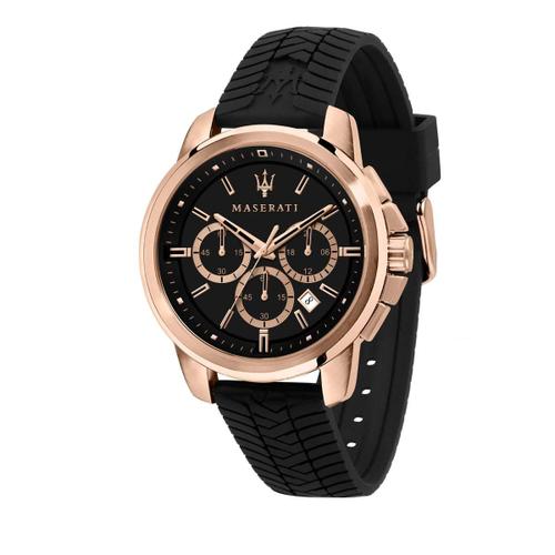 Montre Homme Maserati En Acier Noir