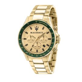 Montre Homme Maserati Sfida En Métal Jaune