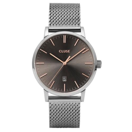 Montre Homme Cluse Aravis En Acier Gris