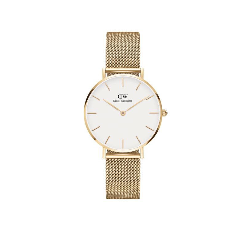 Montre Femme Daniel Wellington Petite En Acier Jaune