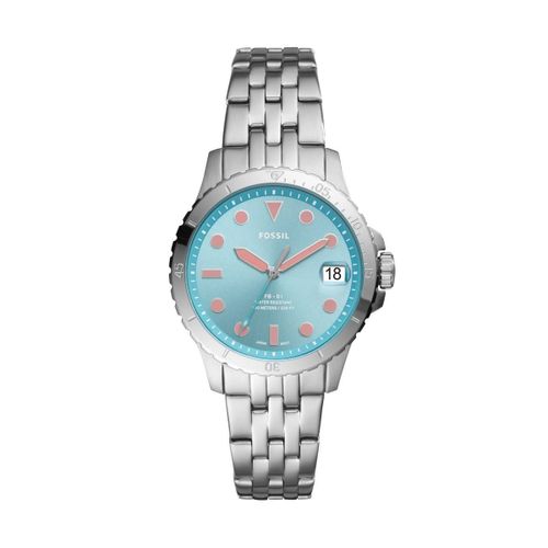 Montre Femme Fossil En Acier Gris