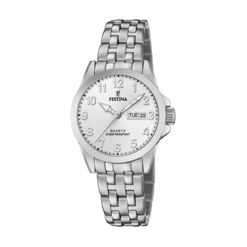Montre Femme Festina Classique En Acier Gris