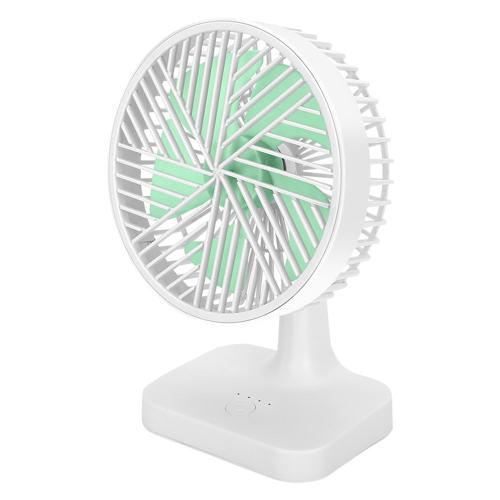 Ventilateur de Bureau USB Meilleur Refroidissement Parfait, Ventilateur Portable Silencieux à Fort Flux D'Air pour Table de Bureau, 3 Vitesses Vert