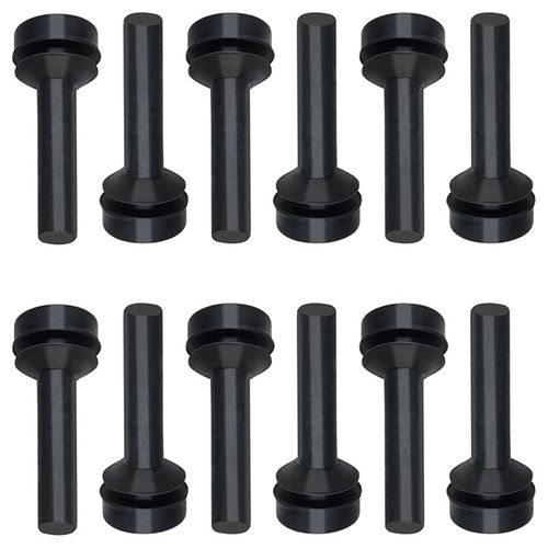 Lot de 12 WB02X24790 Pieds en Caoutchouc de Grille pour CuisinièRe à Gaz Patins de Pied de Grille Haut de Gamme Pare-Chocs de Grille PièCes de Grille de Table de Cuisson