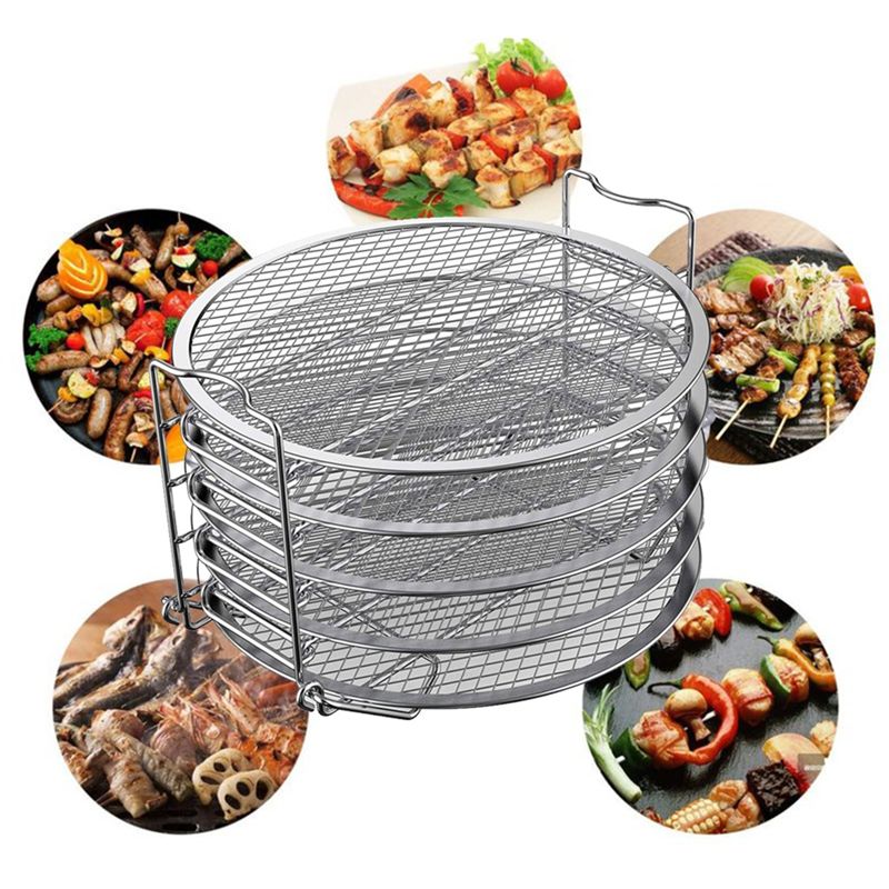 Grille de Cuisson Empilable en Acier Inoxydable  5 Couches ... - 3