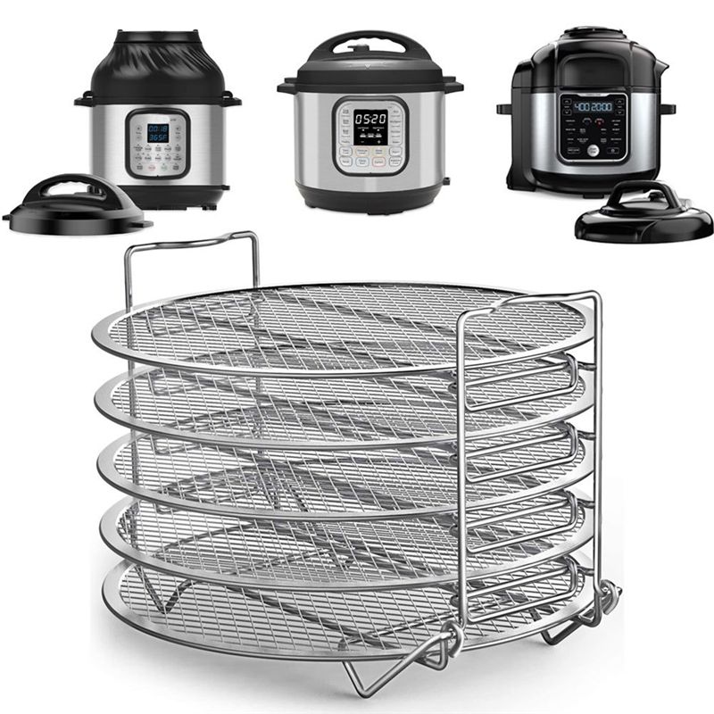 Grille de Cuisson Empilable en Acier Inoxydable  5 Couches ... - 4