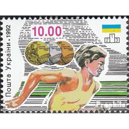 Ukraine 94 (Complète.Edition.) Neuf Avec Gomme Originale 1992 Médaille De Bénéfices À Olympia
