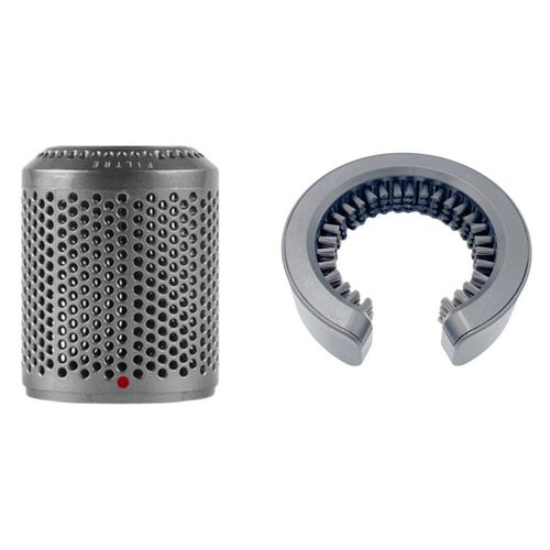 Couvercle de Filtre ExtéRieur pour SèChe-Cheveux HD01 HD03 HD08, Filtre Anti-PoussièRe, Filet de Filtre, Accessoires de Nettoyage de PièCes D