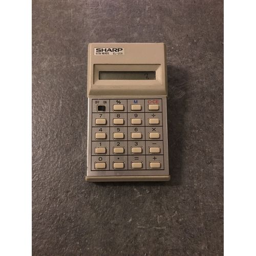 Calculatrice Sharp elsi mate EL-208