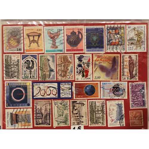 Lot De Timbres France Thèmes Variés