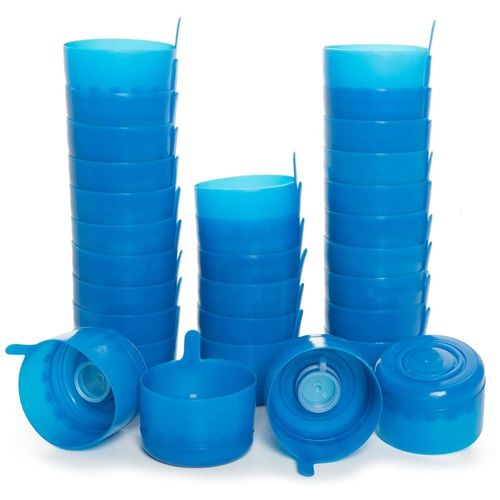 Paquet 30 Capsules Bouteilles Anti-éClaboussures Capsules Bouteilles Anti-éClaboussures RéUtilisables pour Cruches D' Couvercles RéUtilisables pour Cruches Distributeur D'