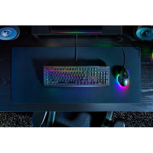 Razer Blackwidow V4 X Clavier Usb Qwerty Allemand Noir