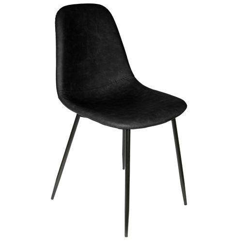 Chaise Design Vintage Amber - Noir