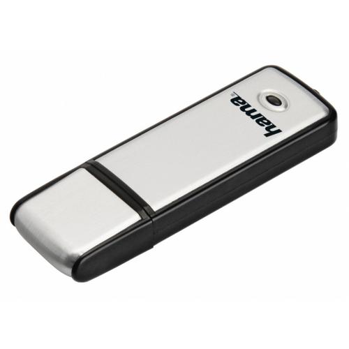 Clé USB "Fancy", USB 2.0, 32 GB, 10 MB/s, noir/argent, emballage fin