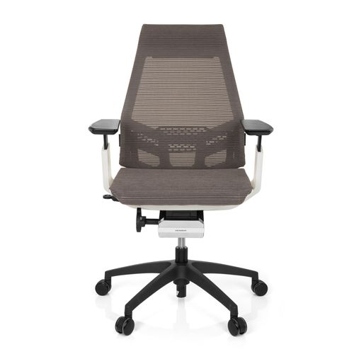 Chaise De Bureau / Chaise Bureau Genidia Smart White Tissu Maille Gris Hjh Office