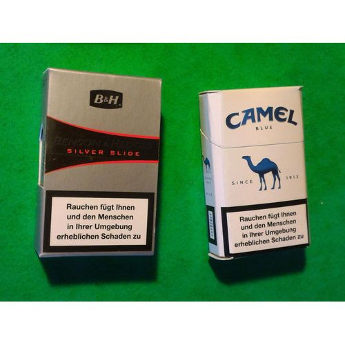 Boîtes Allumettes - Camel Blue + Benson & Hedges - Occasion