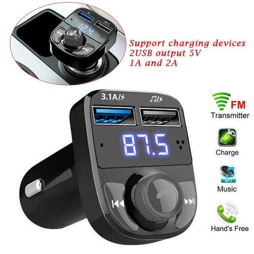 Emetteur FM pour adaptateur voiture clip d'aération radio Bluetooth Appel  mains libres - Chine Système audio pour voiture, voiture