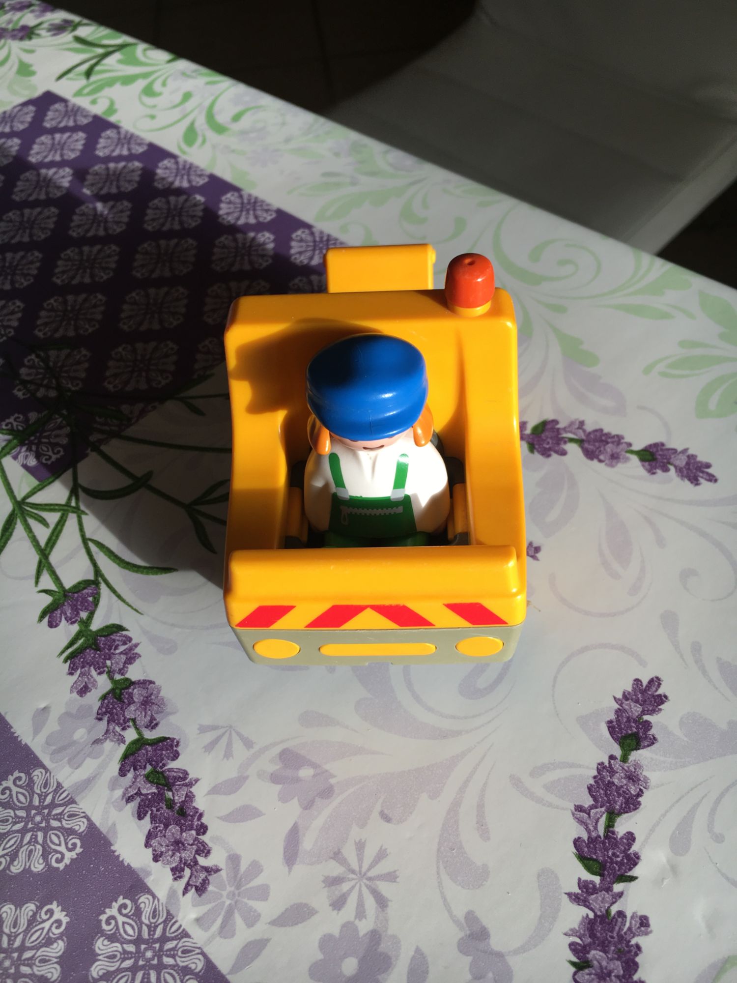 Playmobil 123 : Camion Jaune Chantier