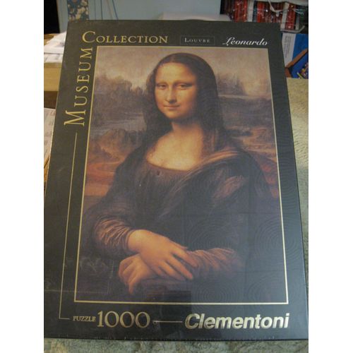 Puzzle Clementoni - Museum Collection "La Joconde" - 1000 Pièces