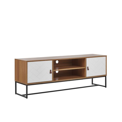 Meuble Tv Bois Clair Nueva