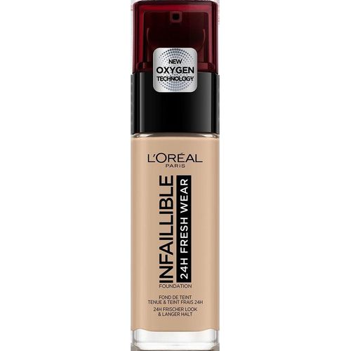 Infaillible 24h Fond De Teint Fluide - 145 Beige Rosé 30 Ml - L'oréal 