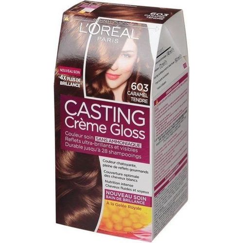 Casting Crème Gloss Châtain - 603 Caramel Tendre - L'oréal 