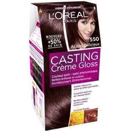 Casting Crème Gloss Reflets - 550 Acajou Délicieux - L'oréal 