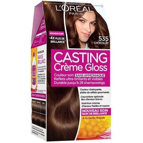 Casting Crème Gloss Châtain - 535 Chocolat - L'oréal 