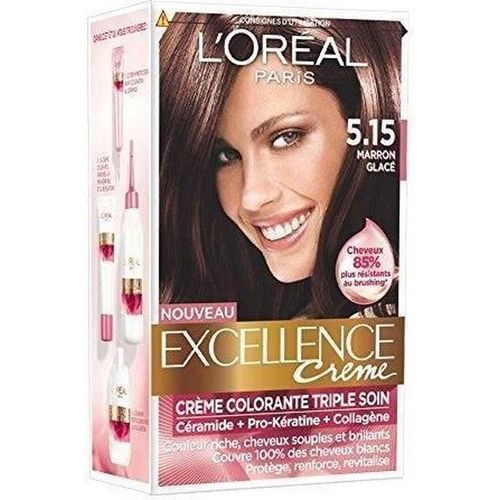 Excellence Crème Châtain - 5.15 Marron Glacé - L'oréal 