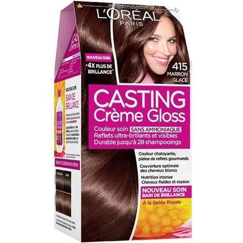 Casting Crème Gloss Châtain - 415 Marron Glacé - L'oréal 