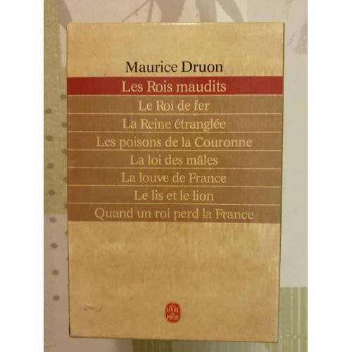 Coffret Poche Les Rois Maudits - 7 Tomes - Maurice Druon