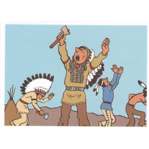Autocollant - Tintin En Amérique