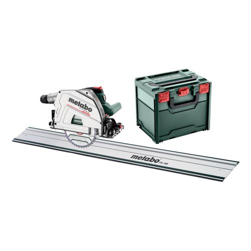 Metabo KT 18 LTX 66 BL - Scie circulaire plongeante Li-Ion 18V (machine seule) incl. rail de guidage dans MetaBox - 165 x 20mm - 66mm