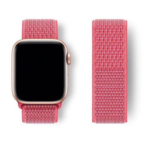 Bracelet Nylonsense - Apple Watch Series 4 - 44mm - Rouge