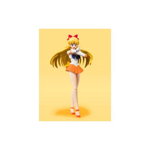 Sailor Moon - Figurine S.H. Figuarts Sailor Venus Animation Color Edition 14 Cm