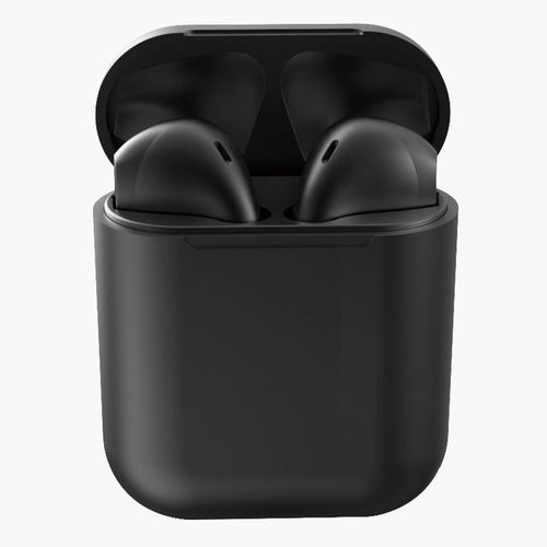 Inpods12 TWS Sans Fil Bluetooth Casque ecouteurs Casques Super Bass Son ecouteurs avec Micro pour iOS Android PK i10 tws i30 Noir