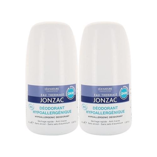 Jonzac Deodorant Hypoallergenique 24h Roll On Bio 2x50ml 