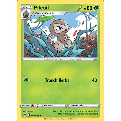 Pokemon!!! Eb04 011/185 Pifeuil