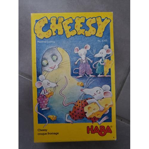 Jeu Haba Cheesy / Croque Fromage Manfred Ludwig N°4395 2/4 Joueurs À Partir De 4 Ans