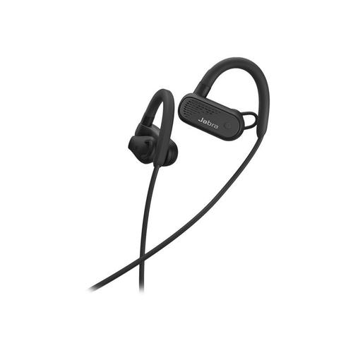 Jabra Elite Active 45e - Écouteurs avec micro - intra-auriculaire - montage sur l'oreille - Bluetooth - sans fil - Suppresseur de bruit actif - noir