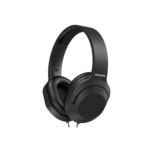 Philips TAH2005BK - Écouteurs - circum-aural - filaire - jack 3,5mm - isolation acoustique