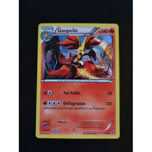 Goupelin 10/39 Holo Set Bienvenue À Kalos Fr
