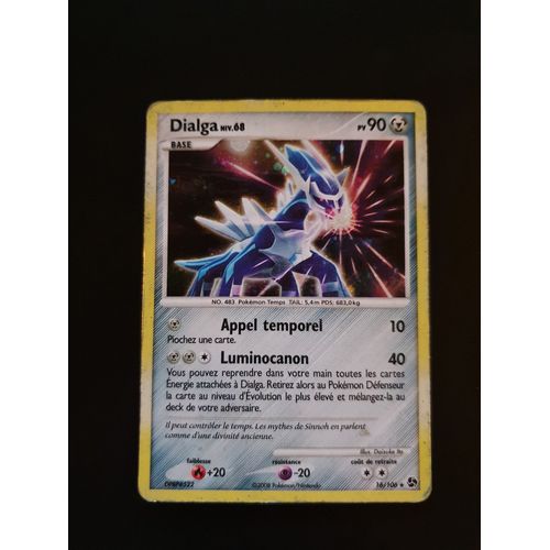 Dialga 16/106 Holo Set Duels Au Sommets Fr