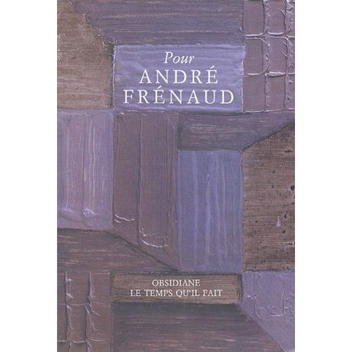 Pour André Frénaud