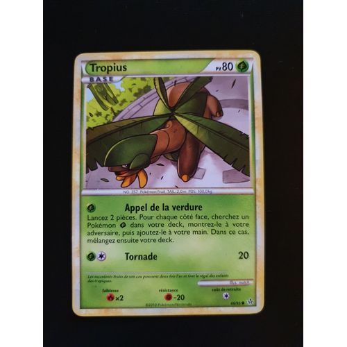 Tropius 66/95 Set Dechainements Fr
