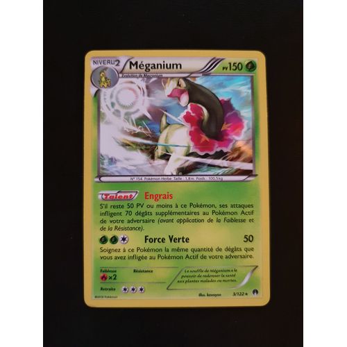 Méganium 3/122 Holo Set Rupture Turbo Fr