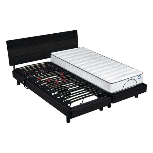 Lit Electrique Bultex Pop Art Sigma + Matelas Ion 2x70x190